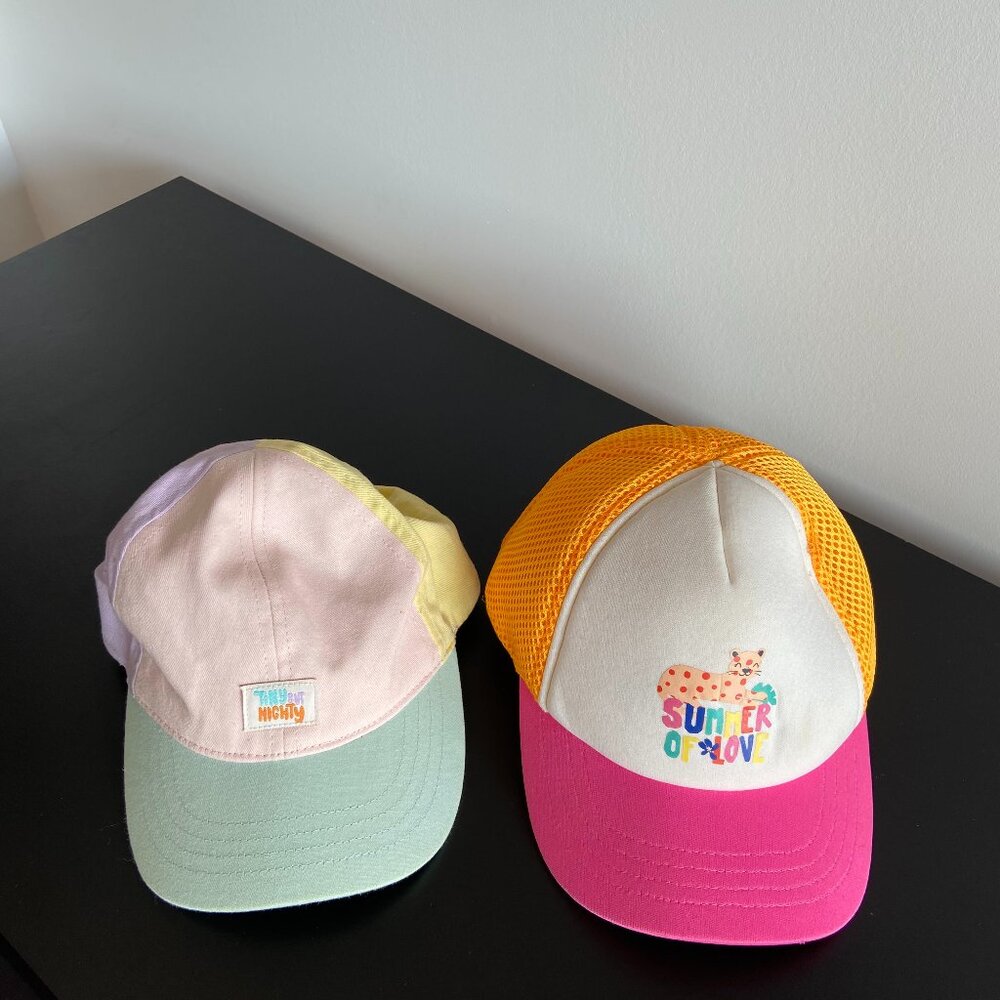 Printed cap 2 pack